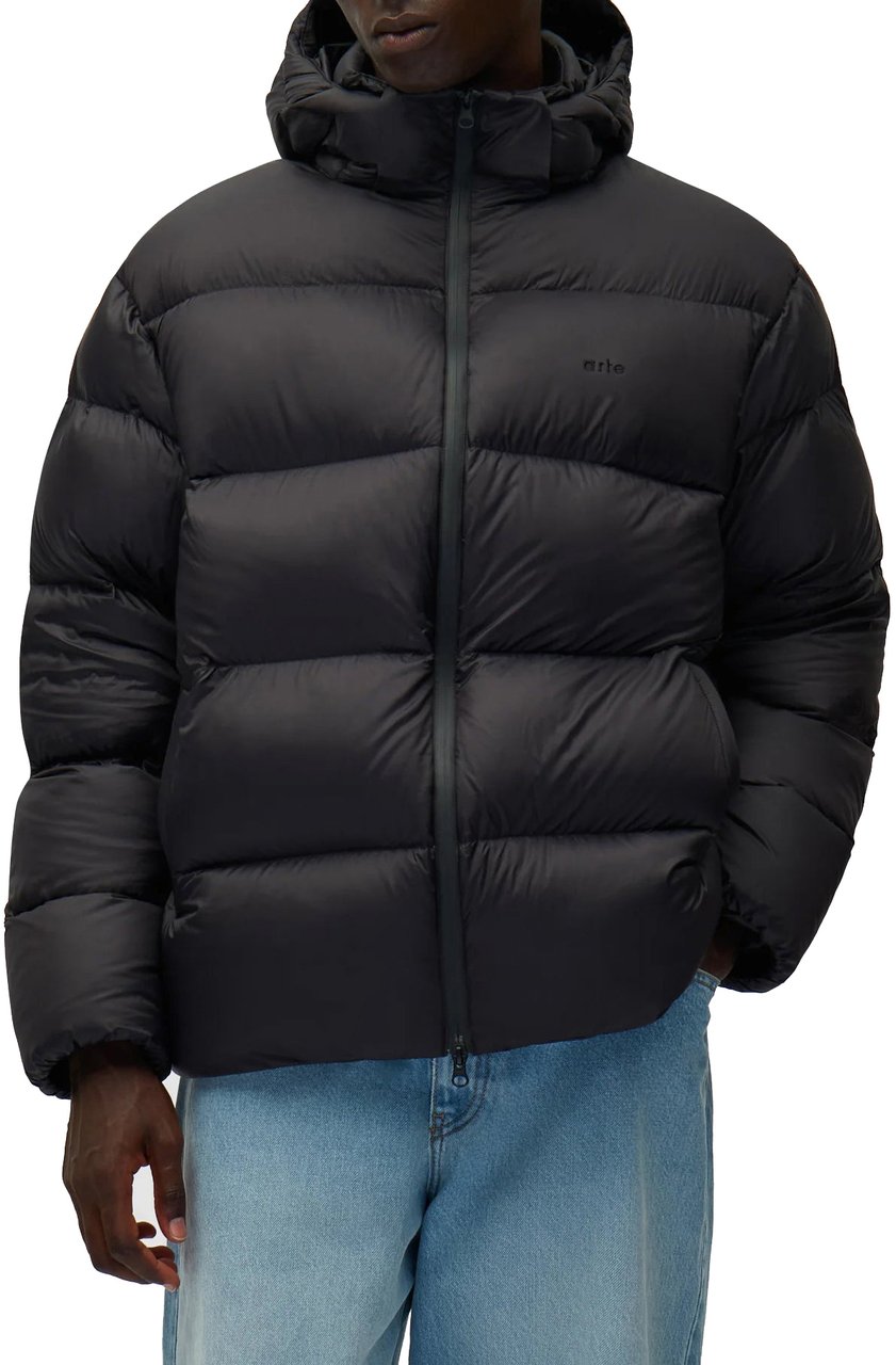 Arte Antwerp Giacca Puffer Nera Zwart