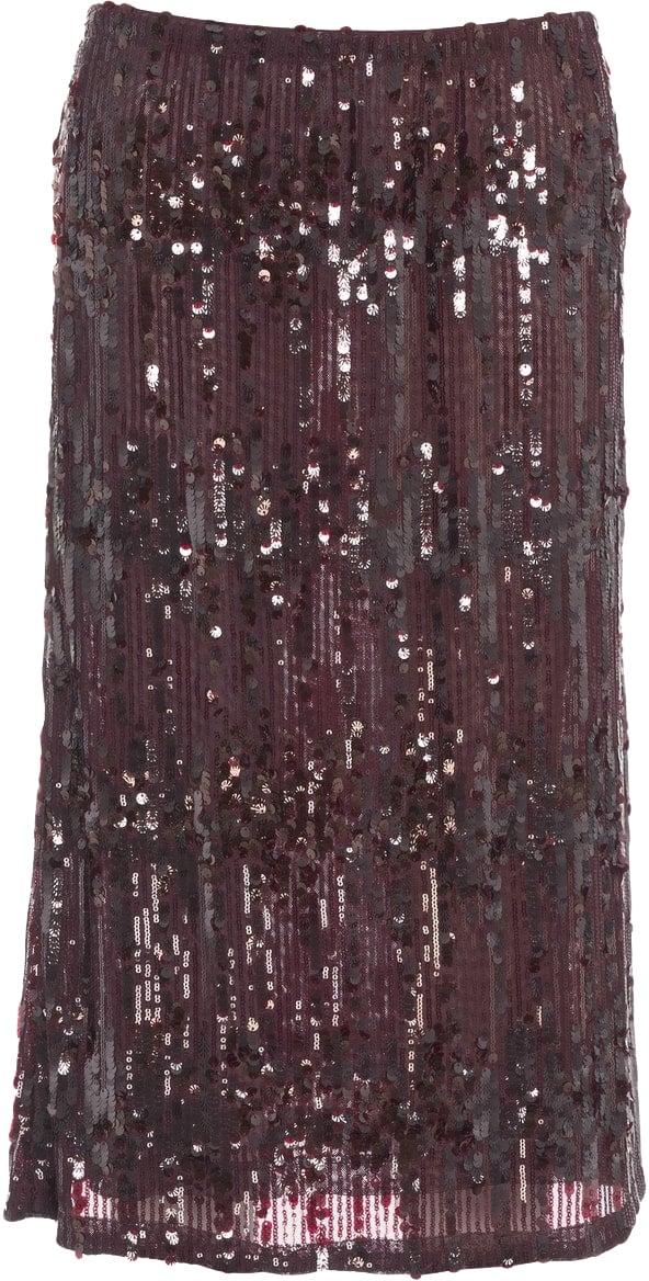 Arte Antwerp Sequined skirt 'Jaino' Paars
