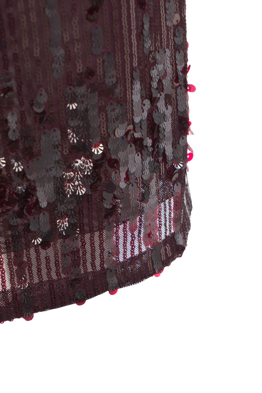 Arte Antwerp Sequined skirt 'Jaino' Paars