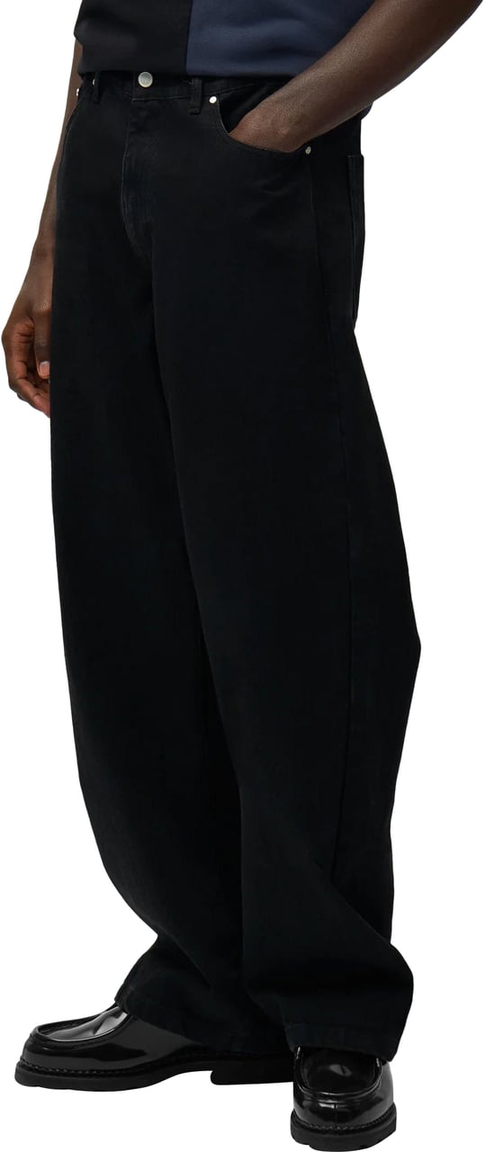 Arte Antwerp Jeans Circle Logo Pocket Denim Neri Divers