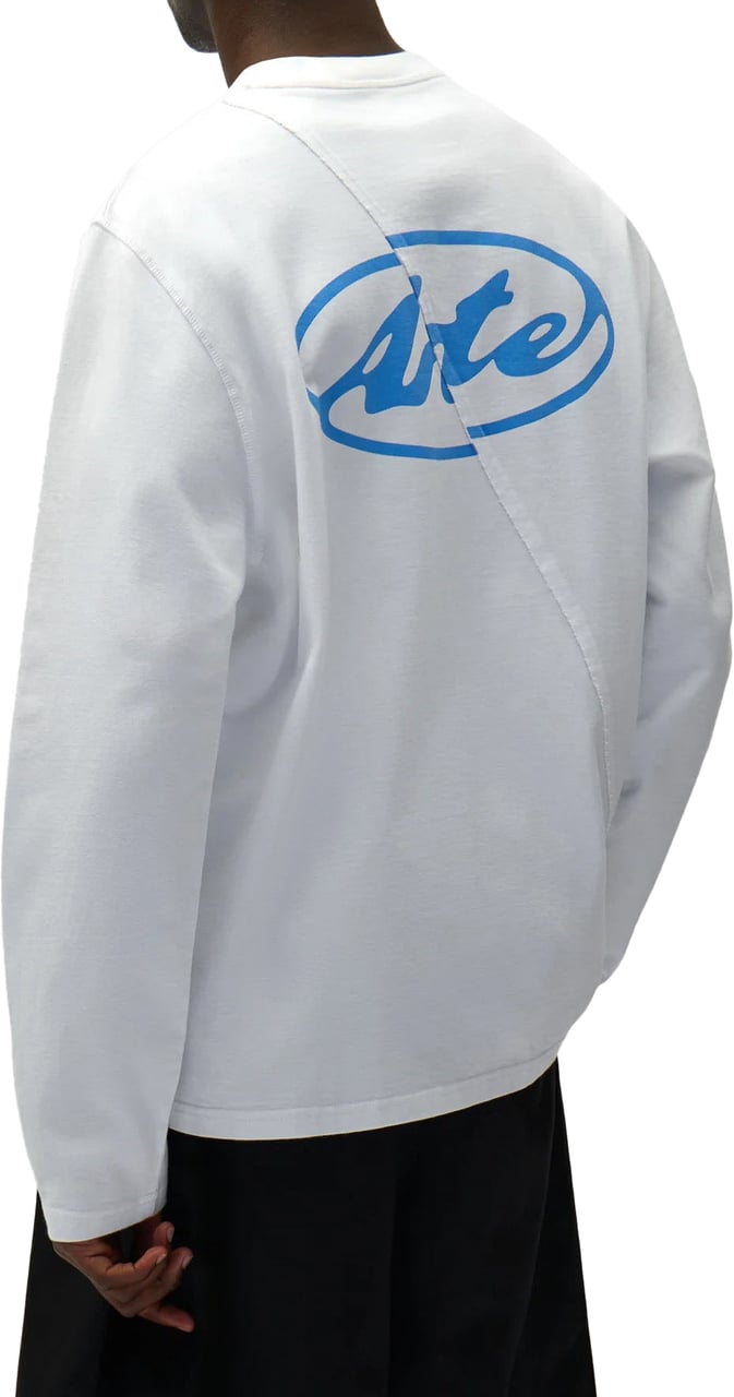 Arte Antwerp Longsleeve Back Circle Logo Bianca Wit