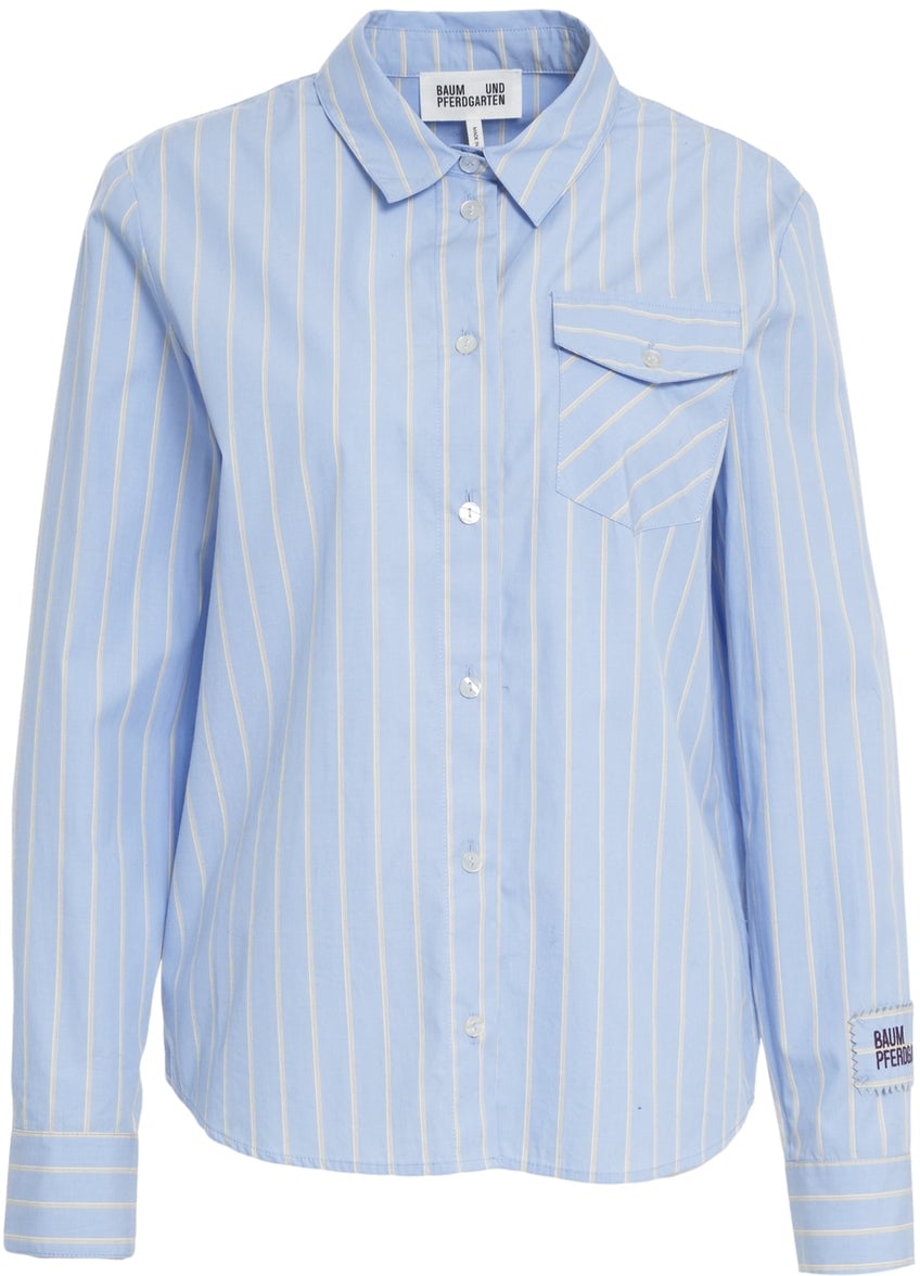 Arte Antwerp Striped blouse 'Menja' Blauw