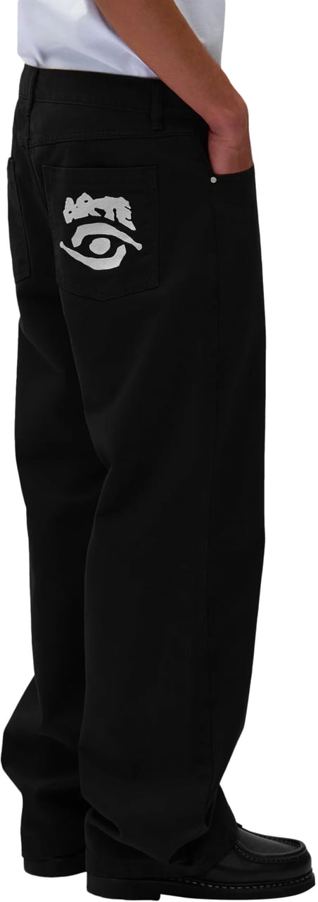 Arte Antwerp Pantalone Back Pocket Graphic Nero Zwart