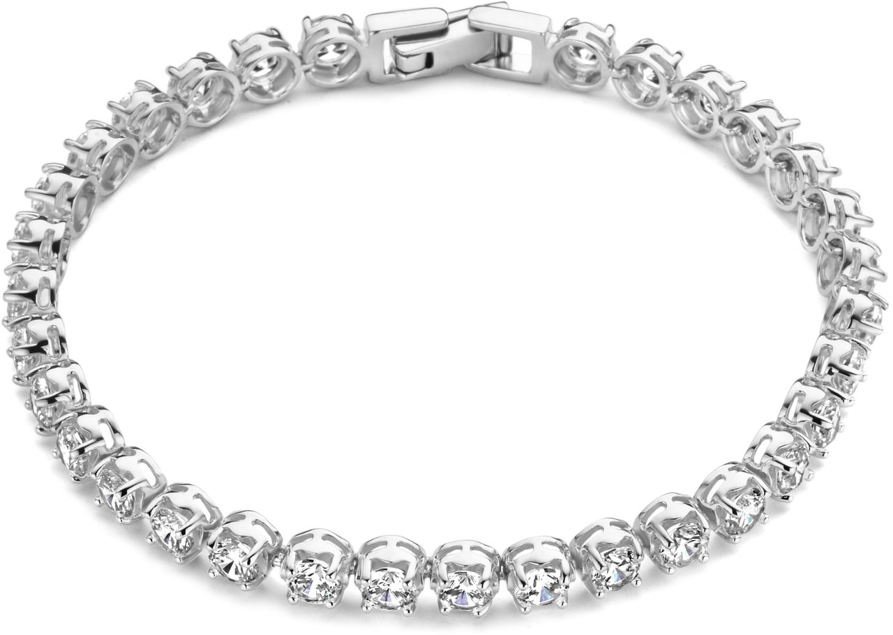 Arte Antwerp Santa Maria della Base Armband met Zirkonia Zilver