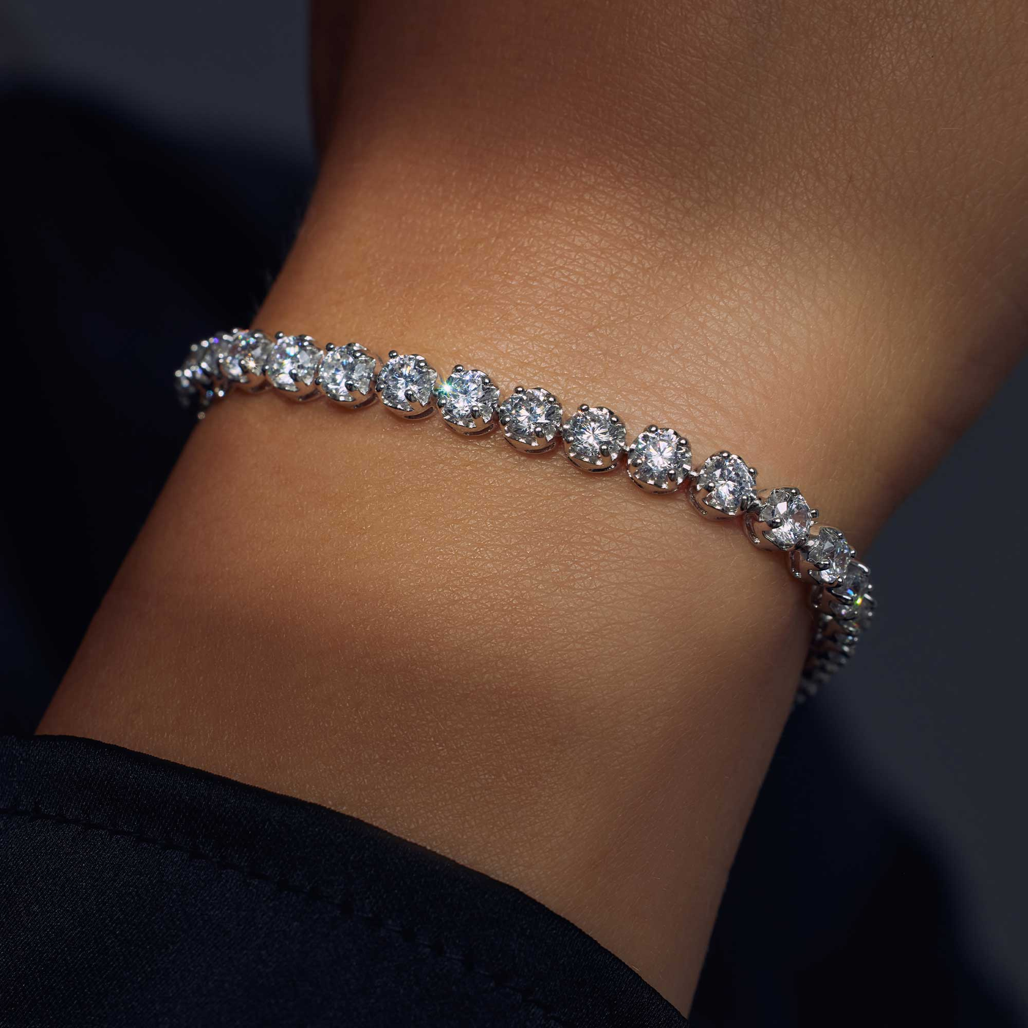 Arte Antwerp Santa Maria della Base Armband met Zirkonia Zilver