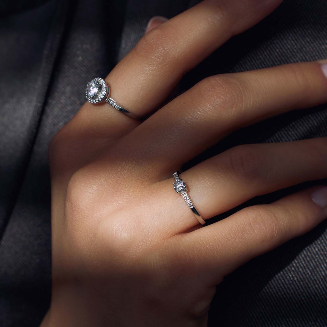 Arte Antwerp Ponte Vecchio Dalia Ring Zilver