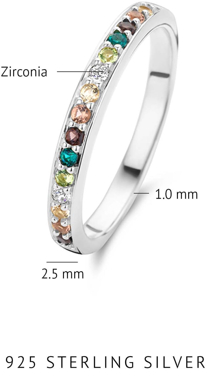 Arte Antwerp Santa Maria del Fiore Ring met Zirkonia Divers