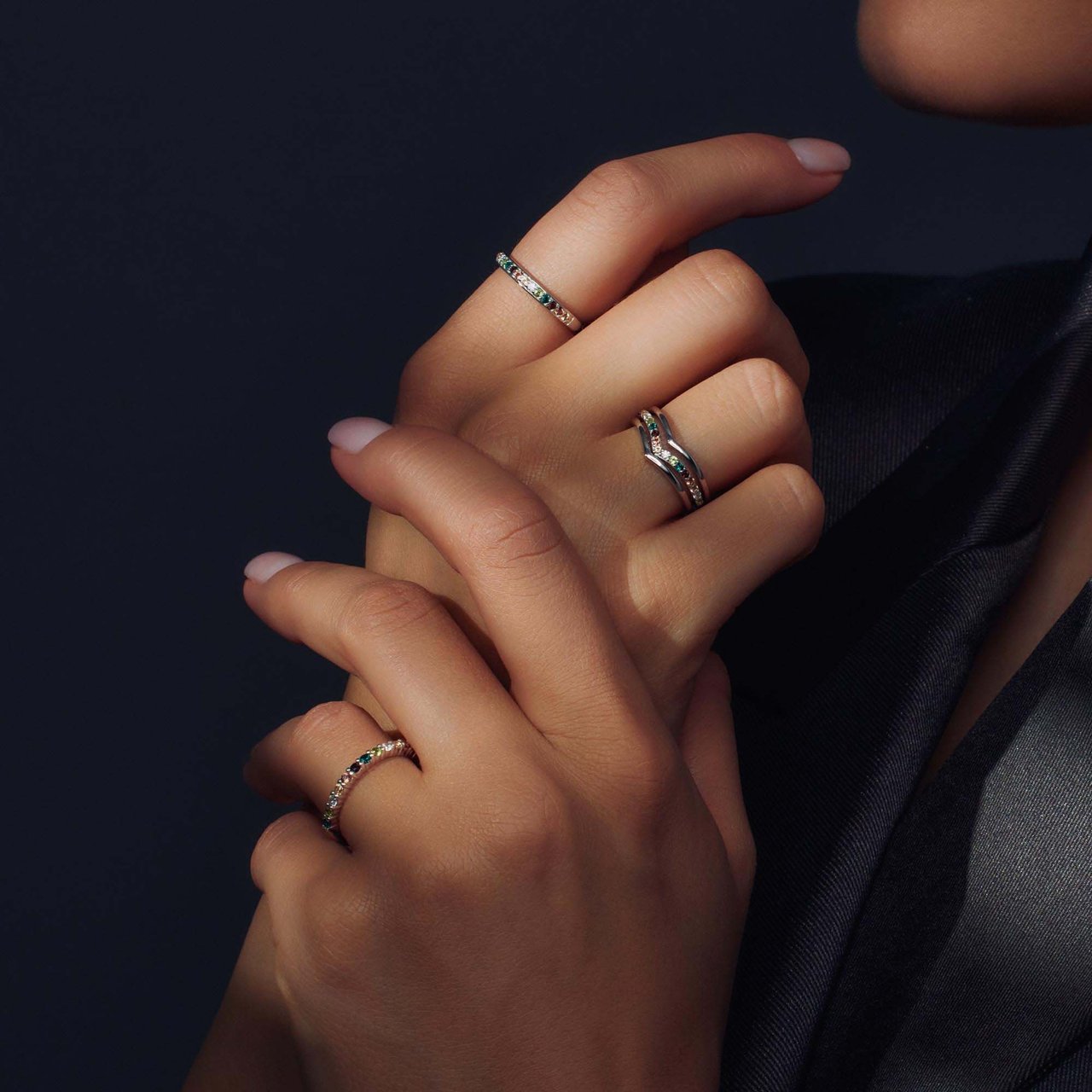 Arte Antwerp Santa Maria del Fiore Ring met Zirkonia Divers