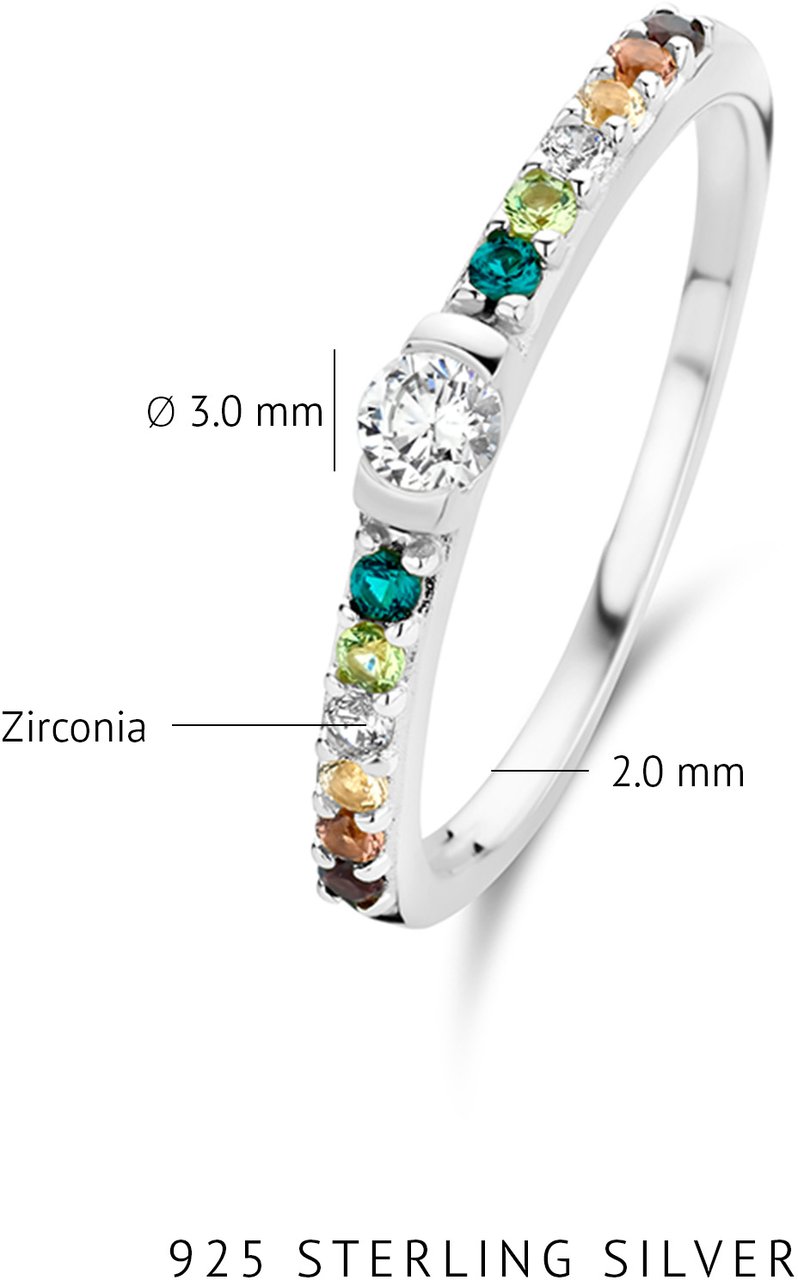 Arte Antwerp Santa Maria del Fiore Ring met Zirkonia Divers