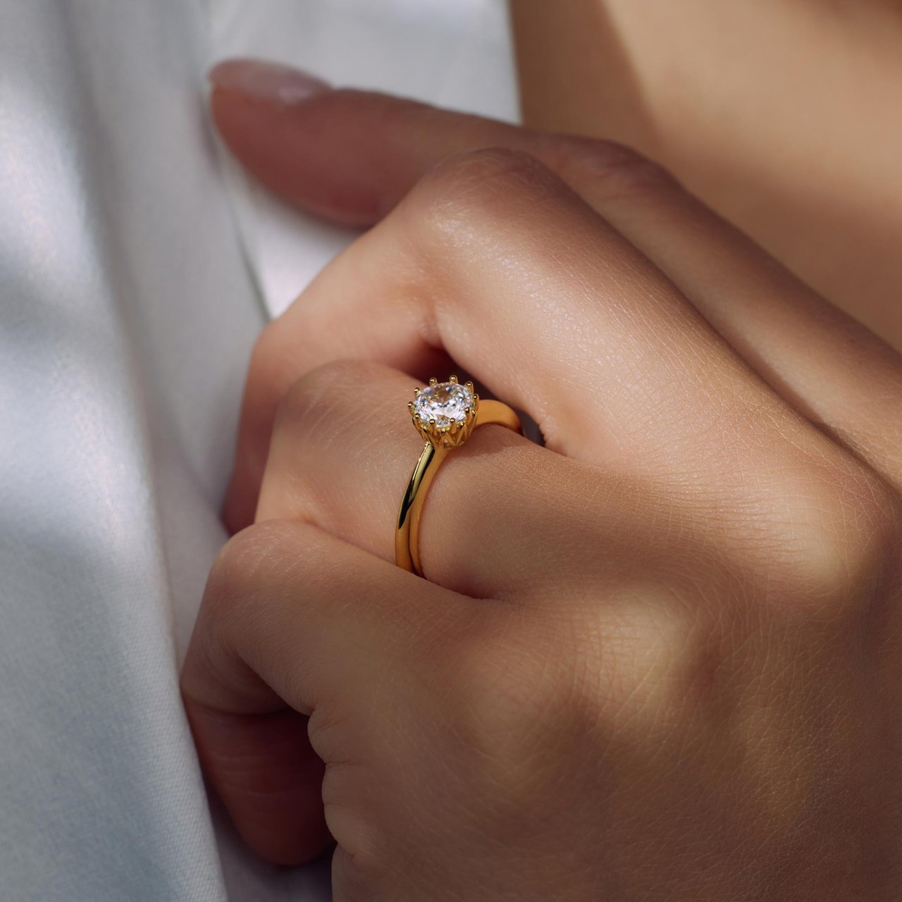 Arte Antwerp Cento Luci Rosia Ring Goud