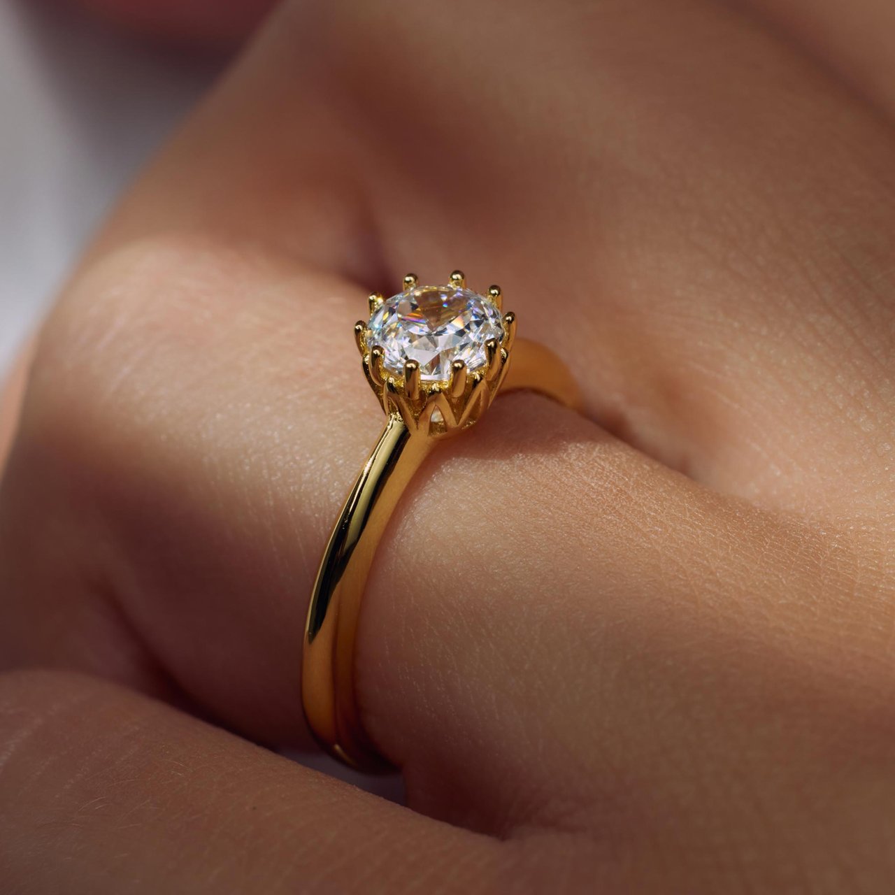Arte Antwerp Cento Luci Rosia Ring Goud