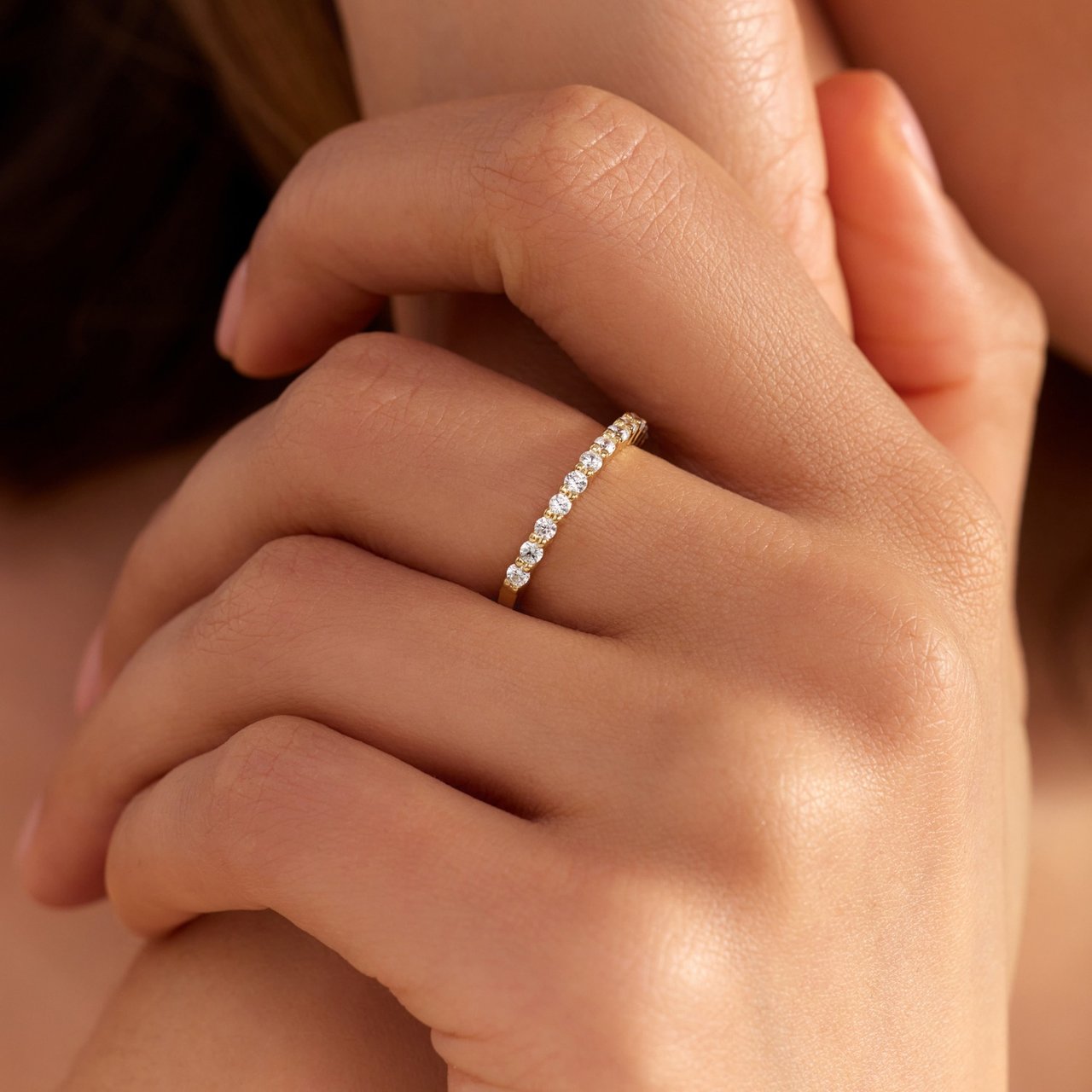 Arte Antwerp Santa Maria della Base Ring met Zirkonia Goud