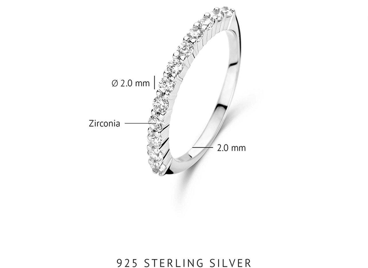 Arte Antwerp Santa Maria della Base Ring met Zirkonia Zilver
