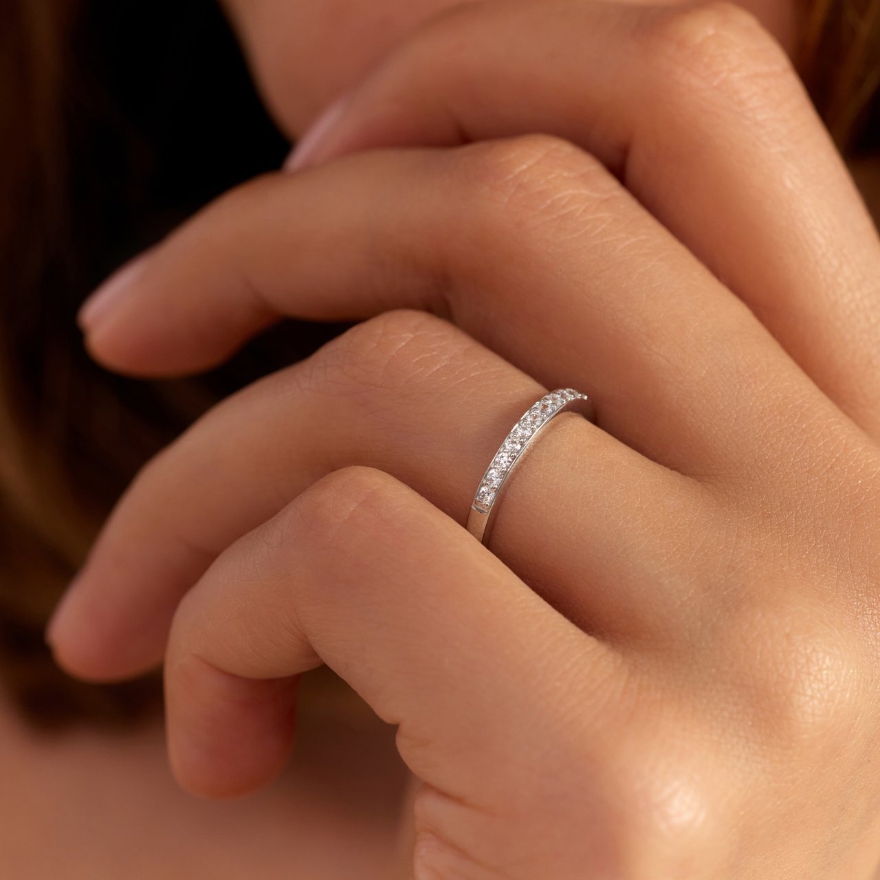 Arte Antwerp Santa Maria della Base Ring met Zirkonia Zilver