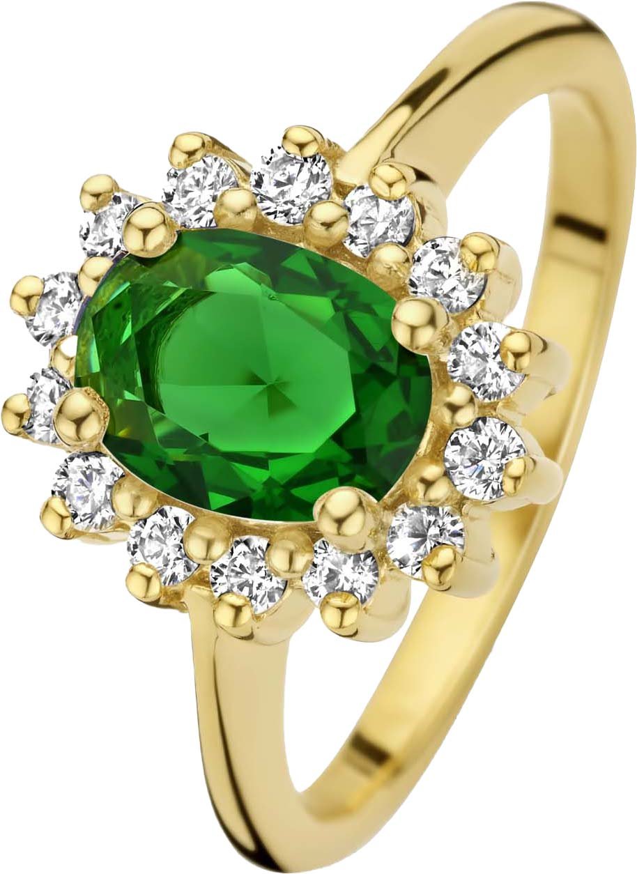 Arte Antwerp Mia Colore Verdi Ring met Zirkonia Divers