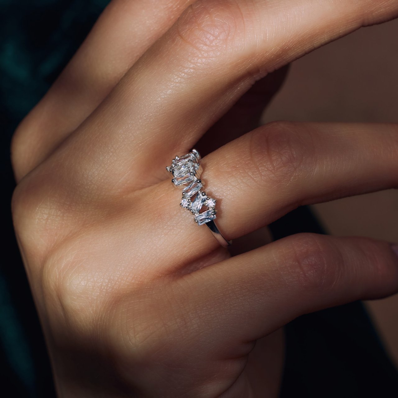 Arte Antwerp Santa Maria della Base Ring met Zirkonia Zilver