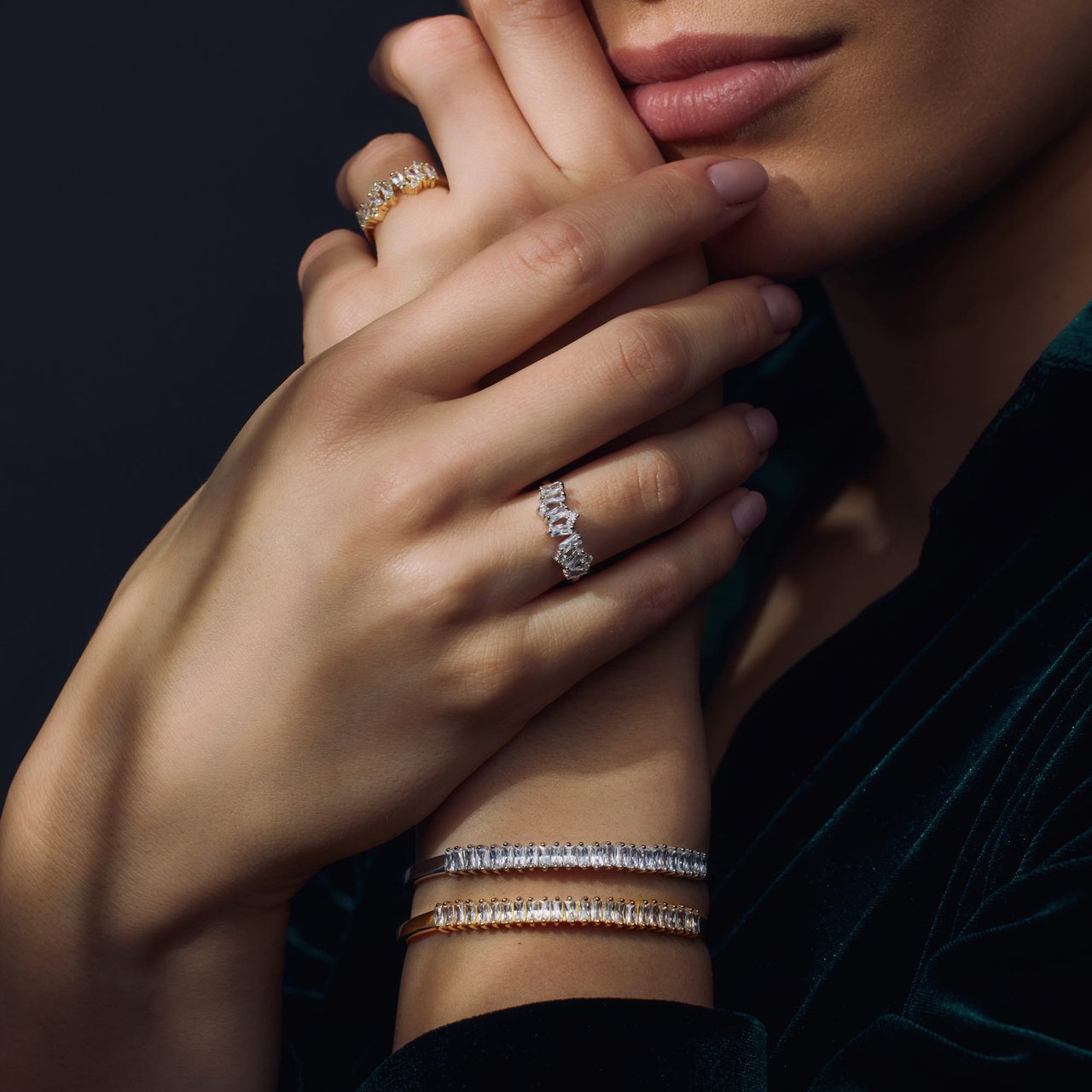 Arte Antwerp Santa Maria della Base Ring met Zirkonia Zilver