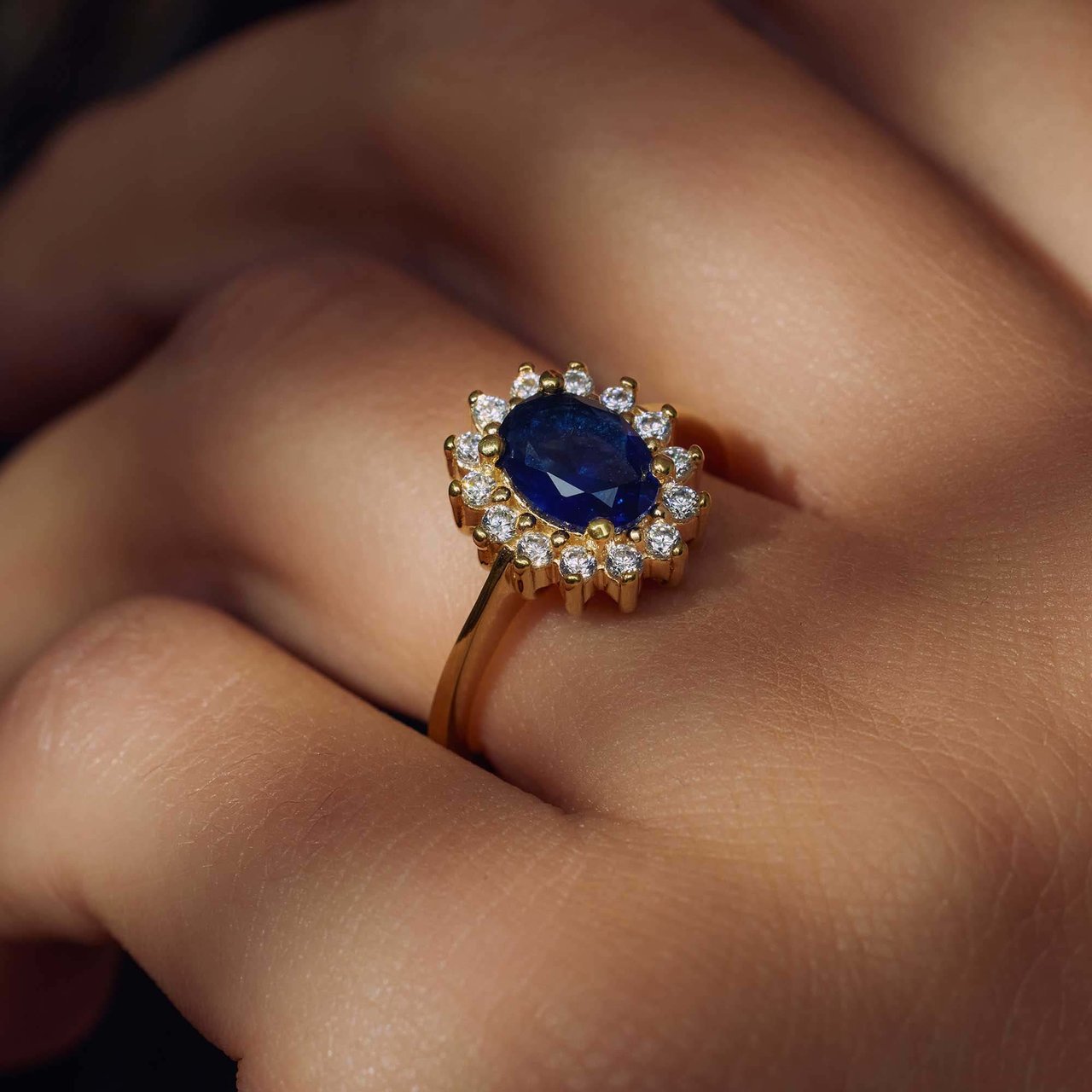 Arte Antwerp Mia Colore Azure Ring met Zirkonia Divers