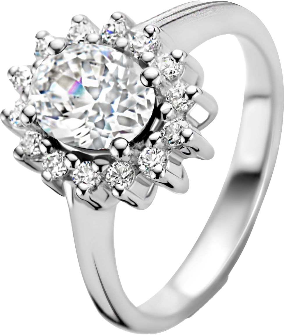 Arte Antwerp Mia Colore Bianca Ring met Zirkonia Divers