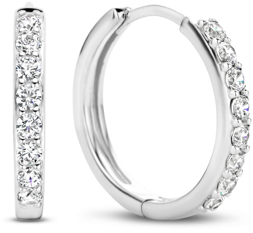 Arte Antwerp Santa Maria della Base Oorringen met Zirkonia Zilver