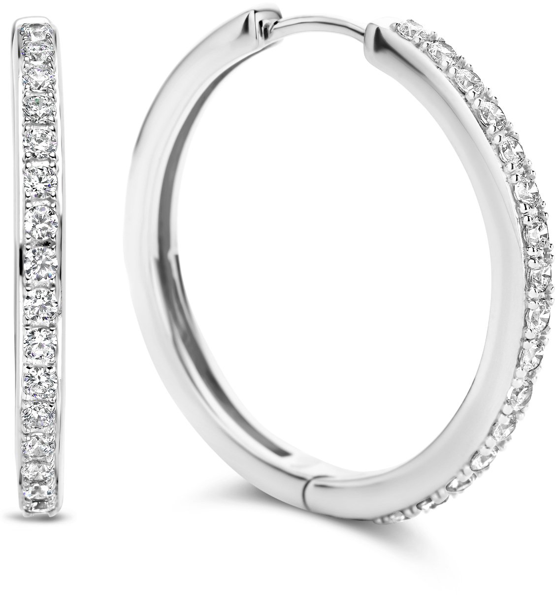 Arte Antwerp Santa Maria della Base Oorringen met Zirkonia Zilver