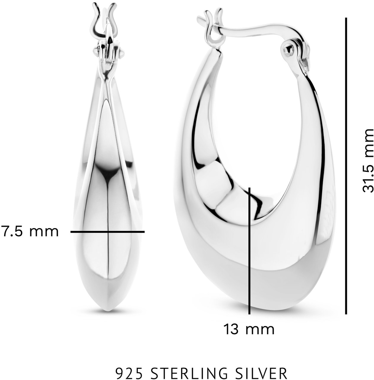 Arte Antwerp Bibbiena Poppi Casentino Oorringen Zilver