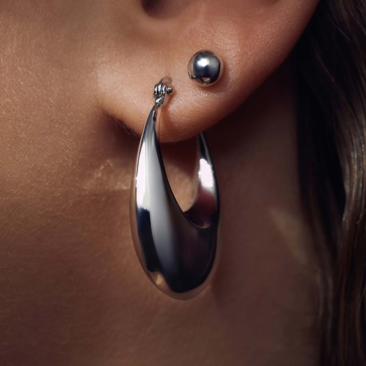 Arte Antwerp Bibbiena Poppi Casentino Oorringen Zilver