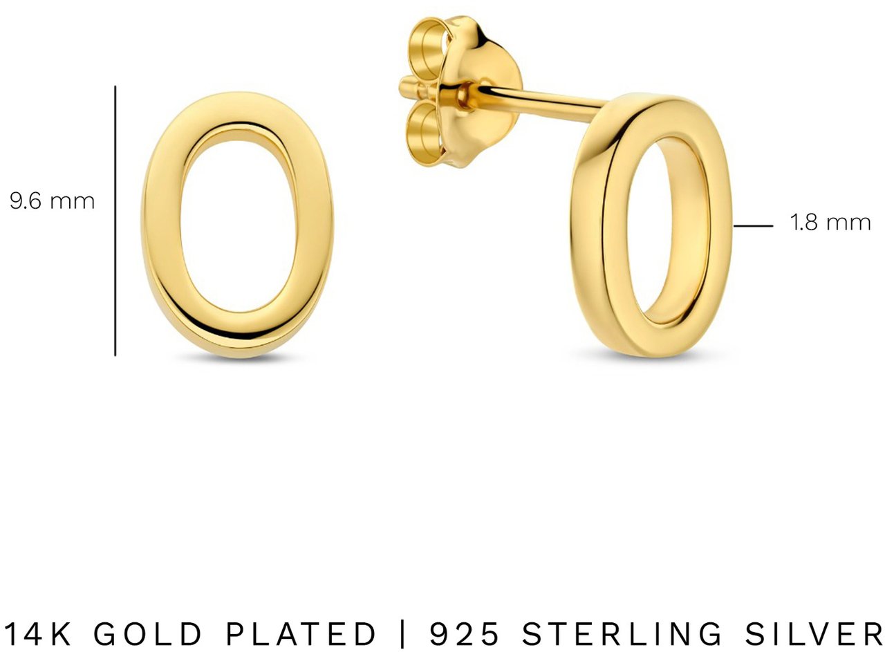 Arte Antwerp Bibbiena Poppi Clara Oorknoppen Zilver