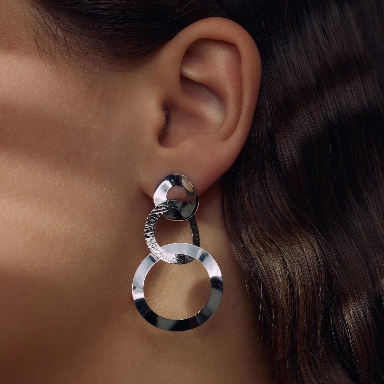 Arte Antwerp Bibbiena Poppi Madonna Oorhangers Goud