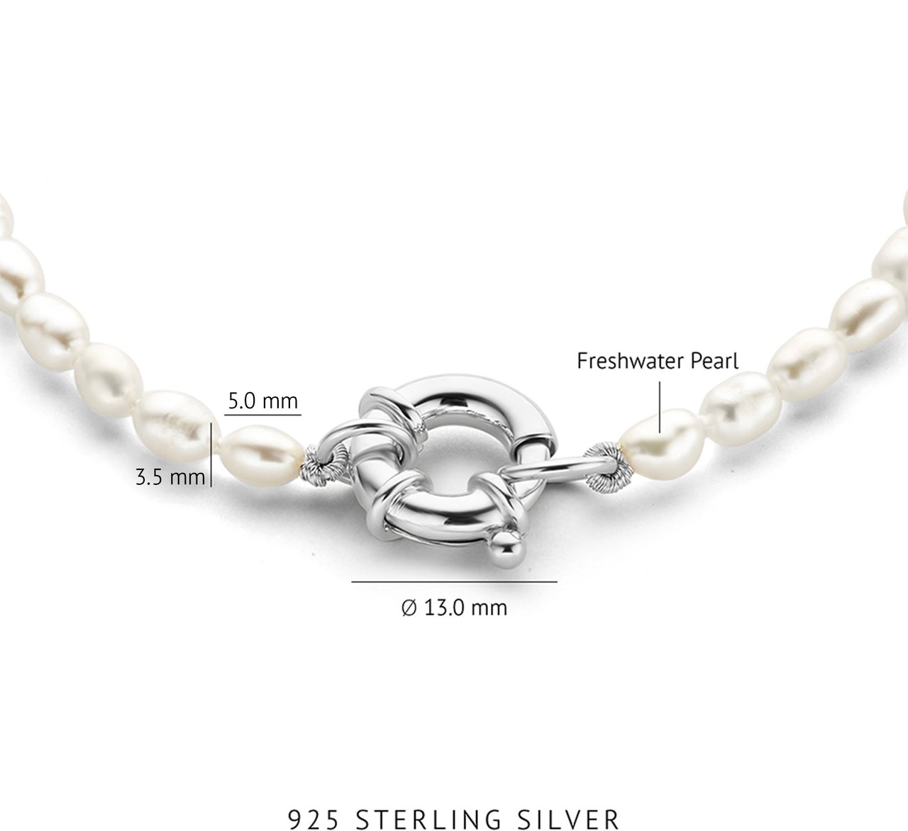 Arte Antwerp Brioso Cortona Bella Armband met Parel Divers