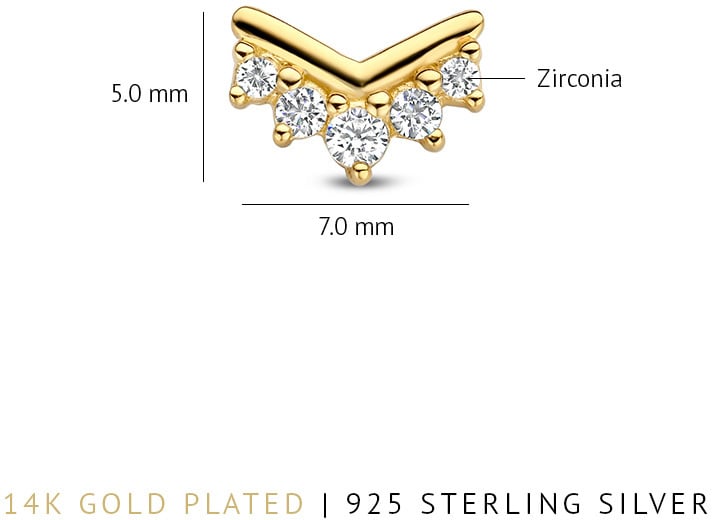 Arte Antwerp Sorprendimi Gift Set met Zirkonia Goud