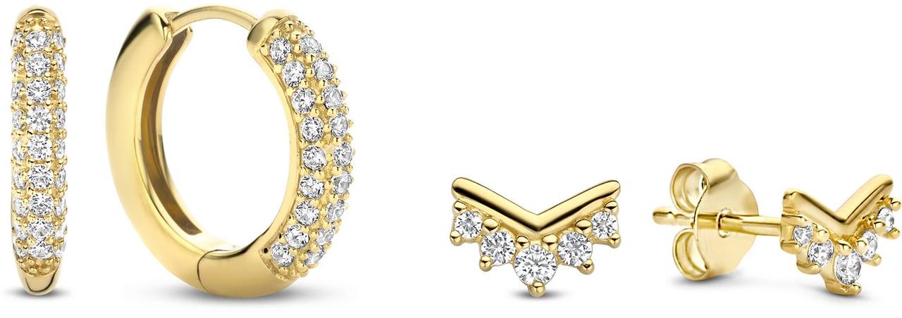 Arte Antwerp Sorprendimi Gift Set met Zirkonia Goud