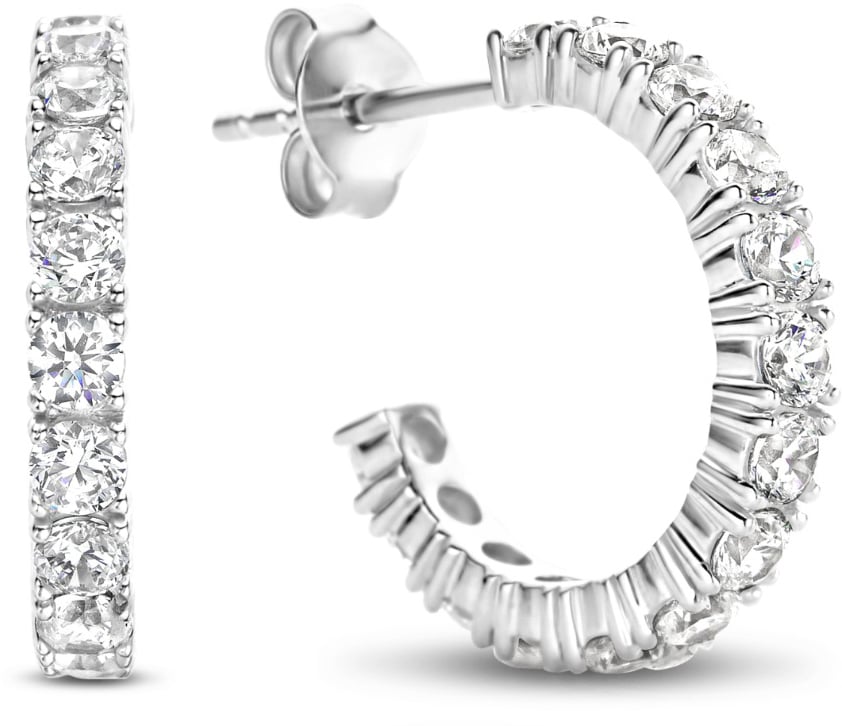Arte Antwerp Santa Maria della Base Oorringen met Zirkonia Zilver