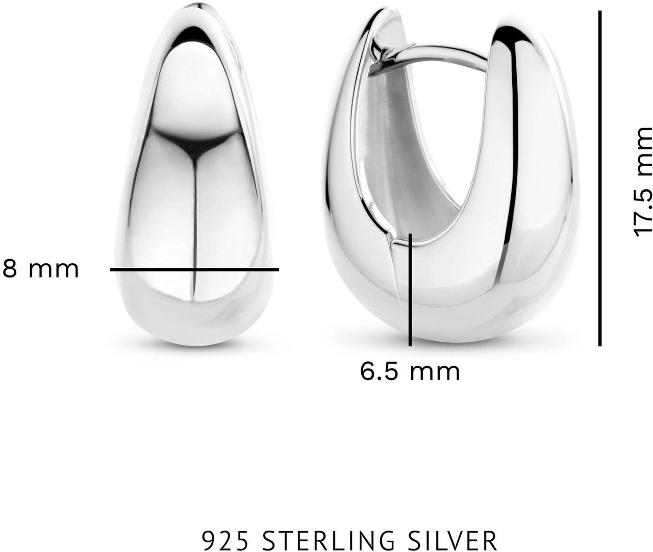 Arte Antwerp Parte Di Me Bibbiena Poppi - Oorbellen - Zilver Zilver