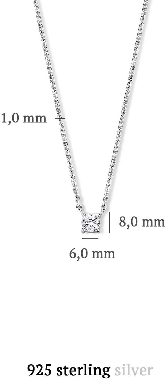 Arte Antwerp Parte Di Me Ponte Vecchio - Ketting - Zilver Zilver