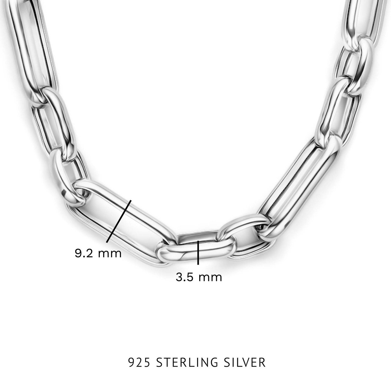 Arte Antwerp Parte Di Me Bibbiena Poppi - Ketting - Zilver Zilver