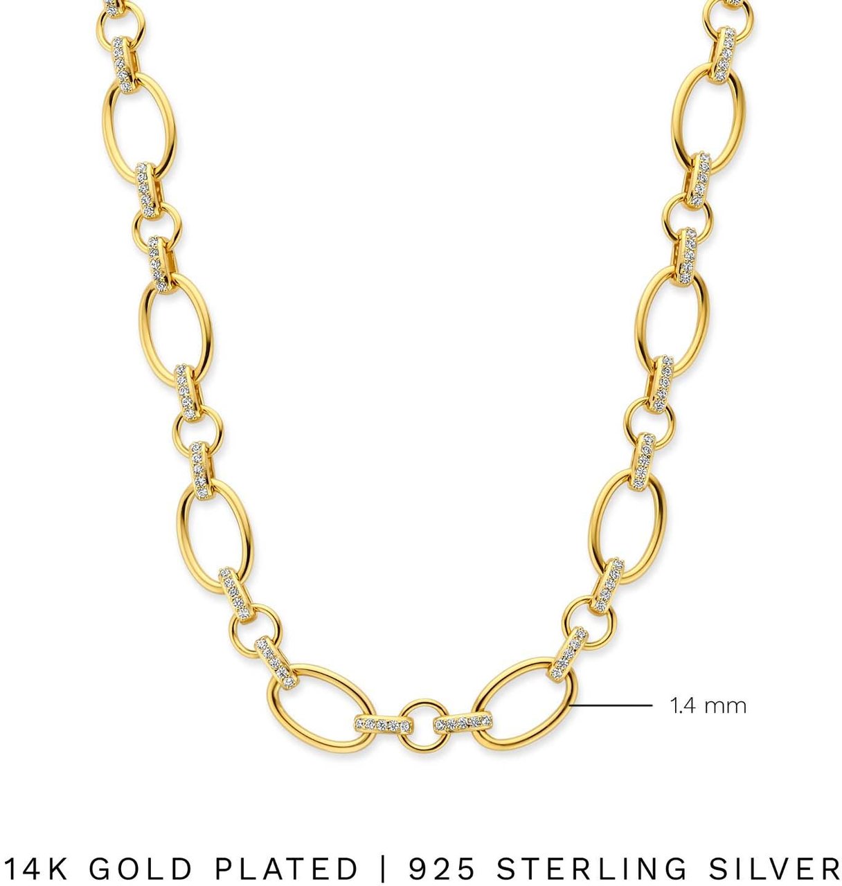 Arte Antwerp Parte Di Me Bibbiena Poppi - Ketting - Goud Goud
