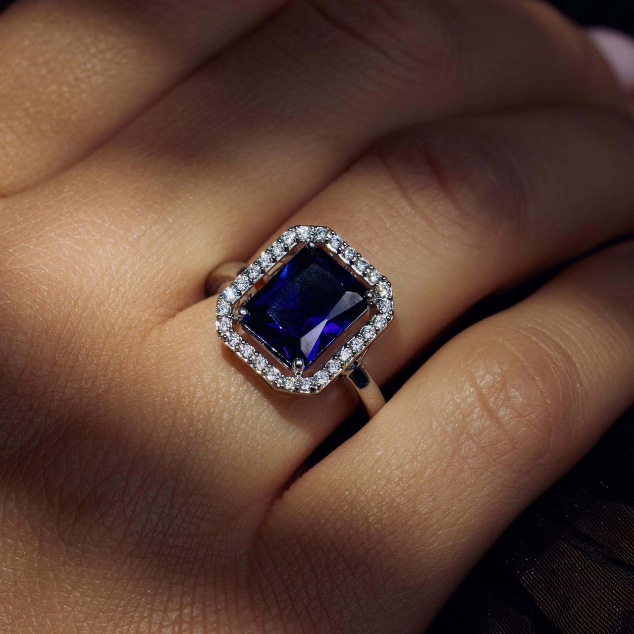 Arte Antwerp Parte Di Me Mia Colore - Ring - BlauwZilver Blauw