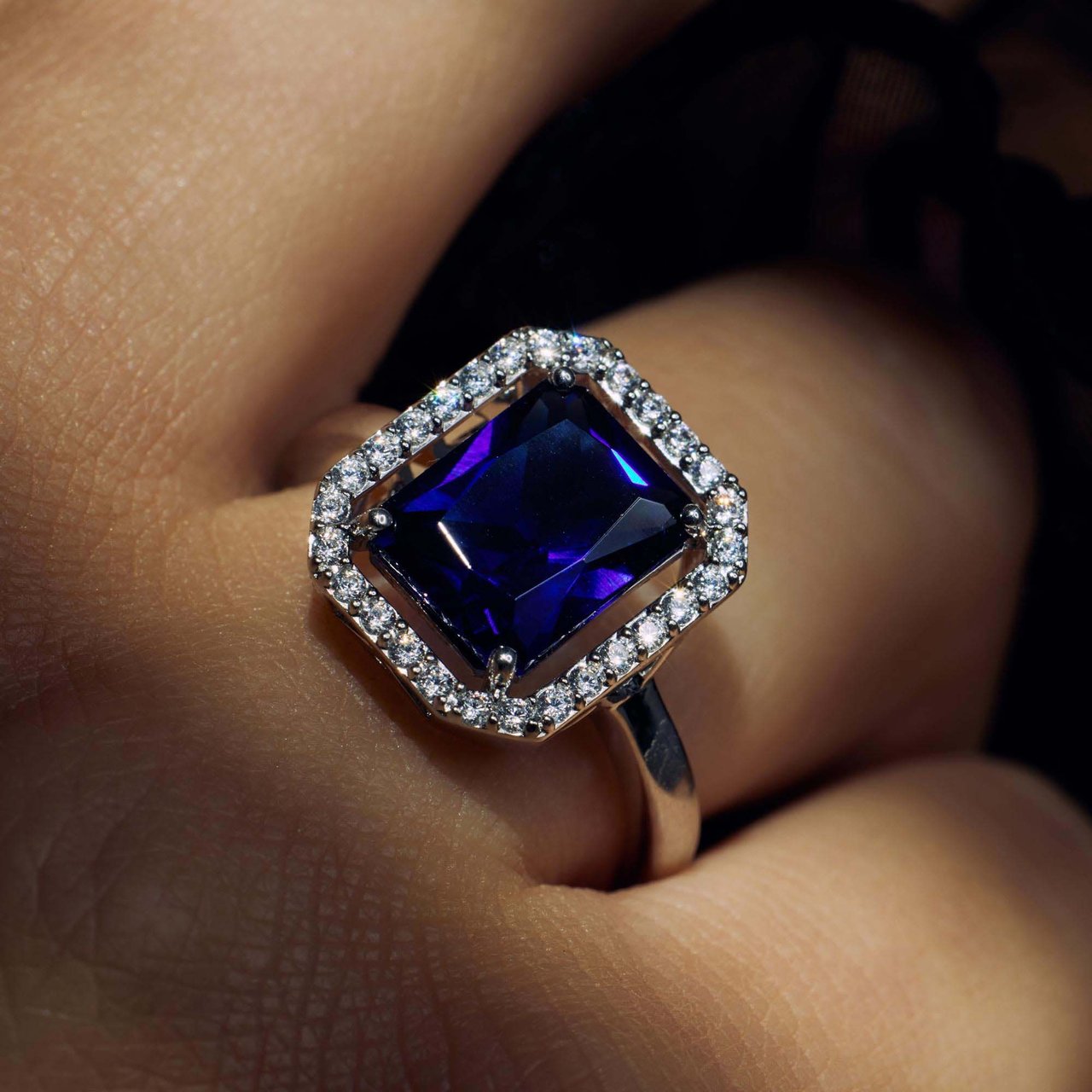 Arte Antwerp Parte Di Me Mia Colore - Ring - BlauwZilver Blauw
