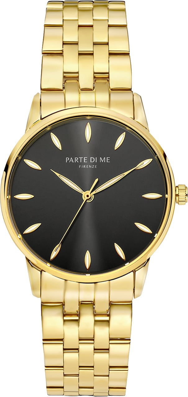 Arte Antwerp Parte Di Me - Horloge - Zwart Goud