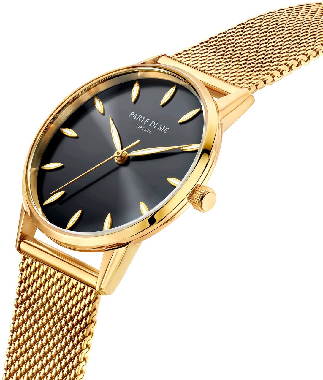 Arte Antwerp Parte Di Me - Horloge - Zwart Goud