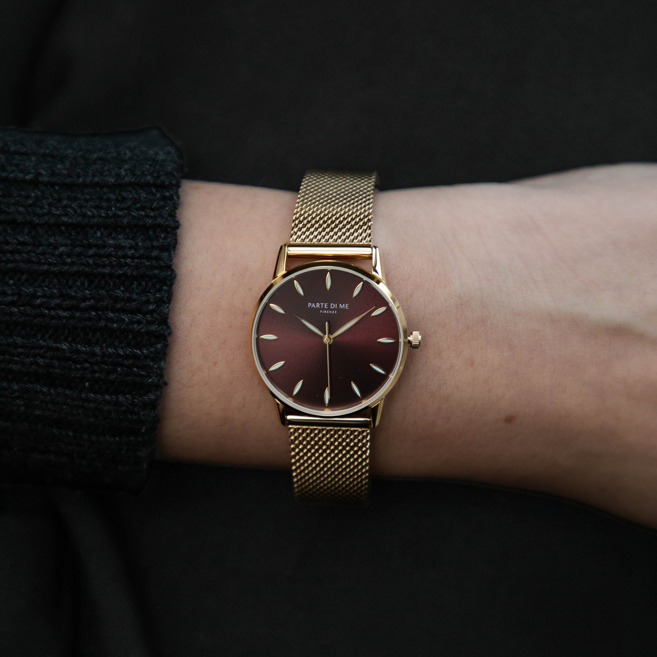 Arte Antwerp Parte Di Me - Horloge - Bruin Goud