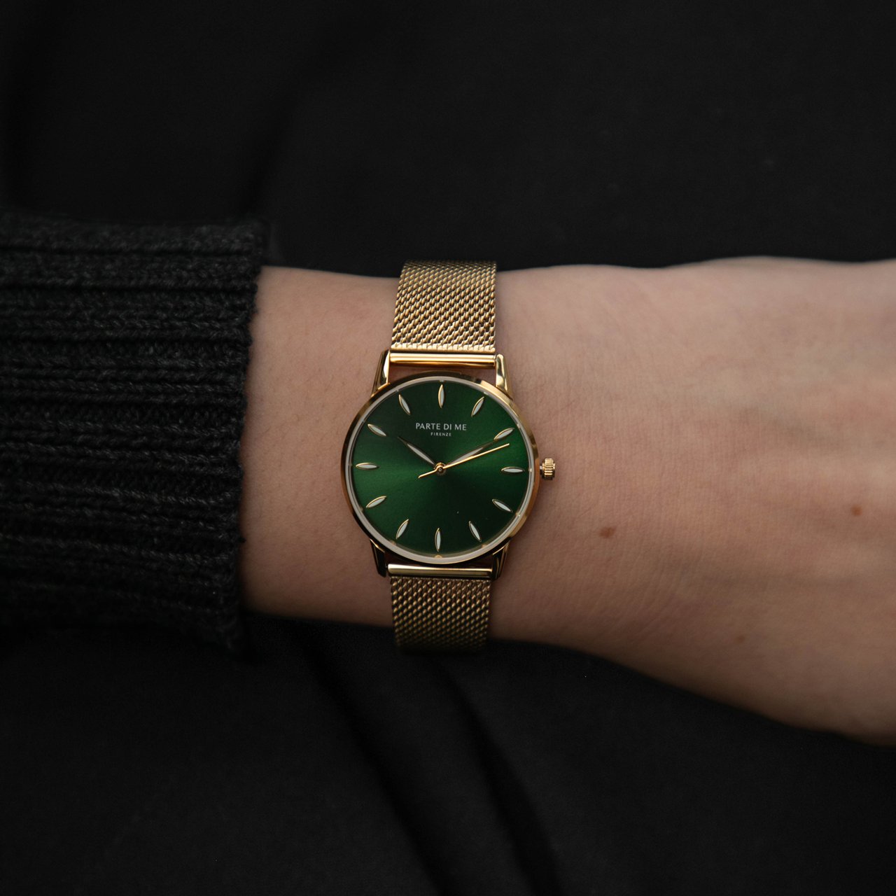 Arte Antwerp Parte Di Me - Horloge - Groen Goud