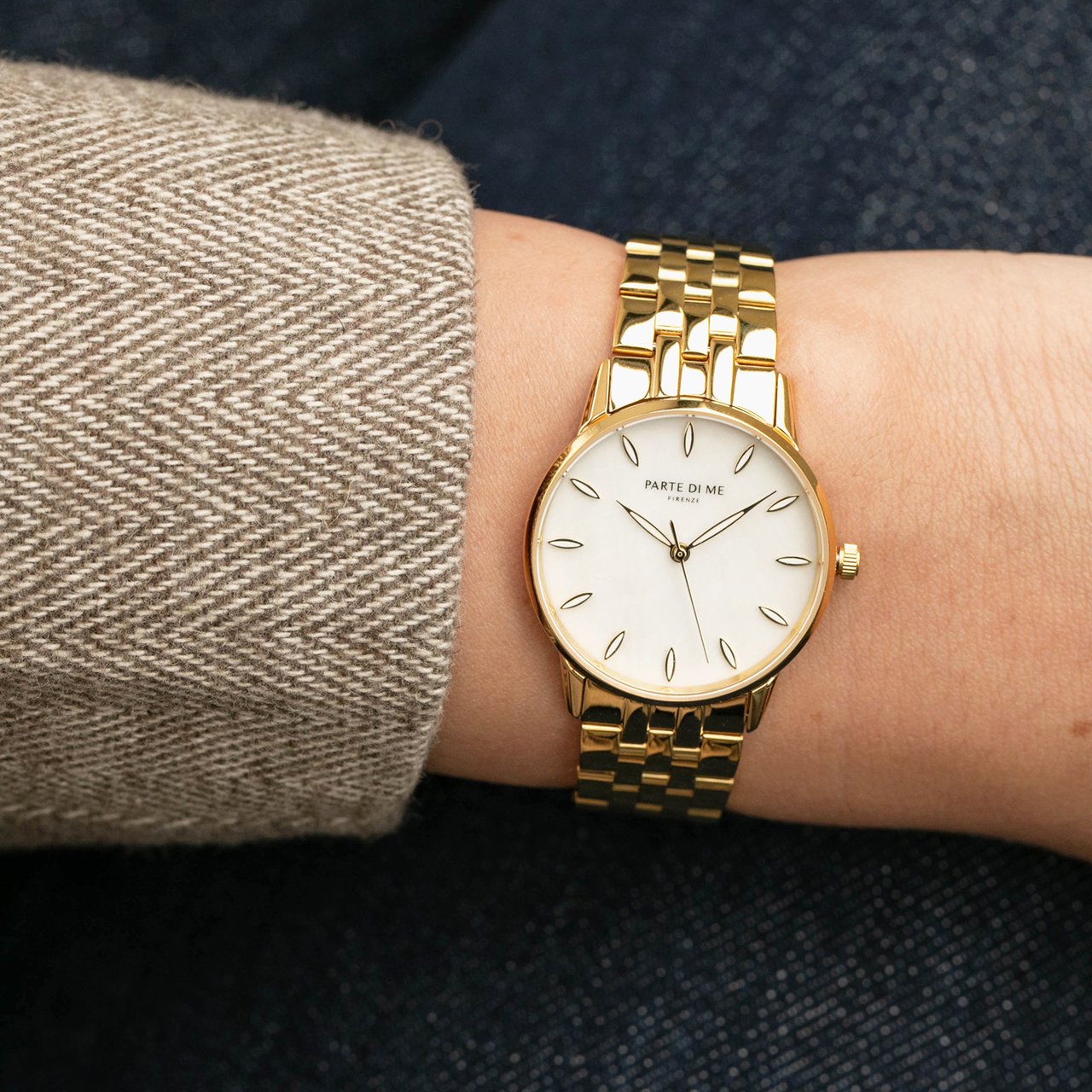 Arte Antwerp Parte Di Me - Horloge - Wit Goud