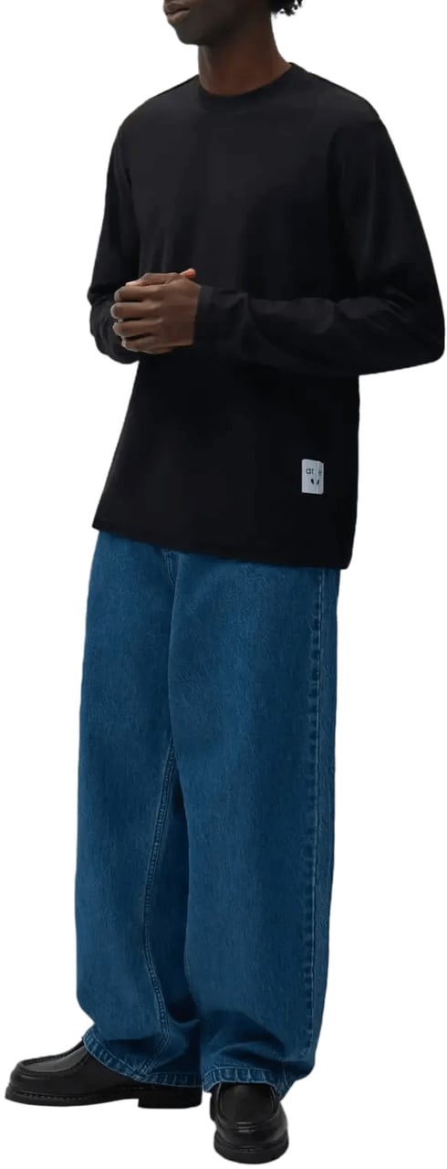 Arte Antwerp Omkeerbaar label Lange mouwen Zwart Zwart