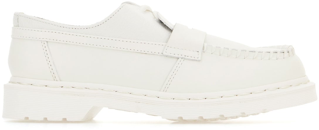 Arte Antwerp Dr. Martens White leather 1461 Penton loafers Wit