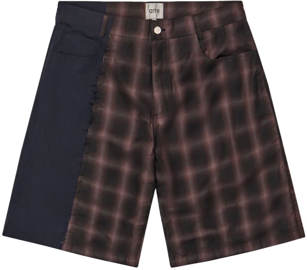 Arte Antwerp Shorts Plaided Check Divers
