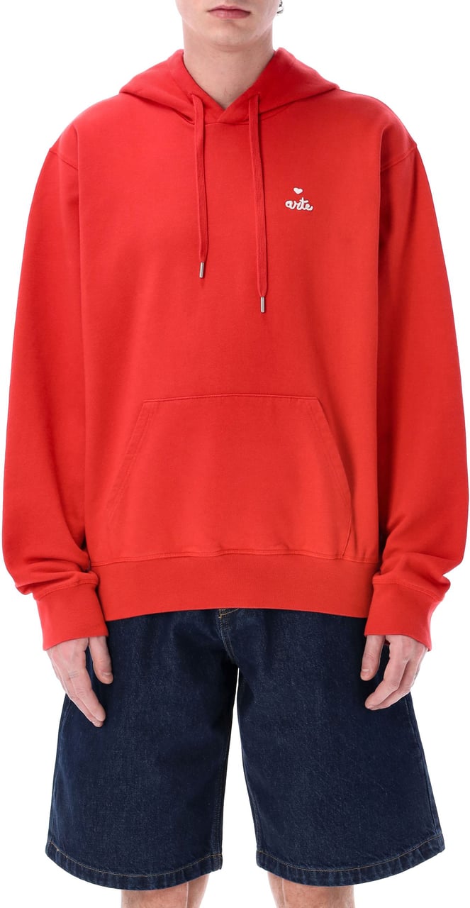 Arte Antwerp Hoodie Heart Rosso Rood