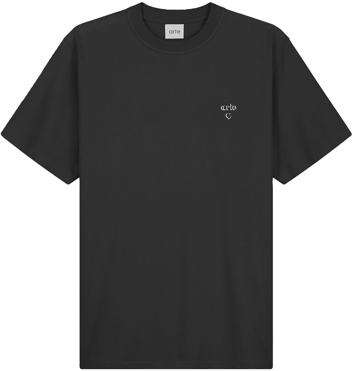Arte Antwerp T-Shirt Arte Heart Nera Zwart