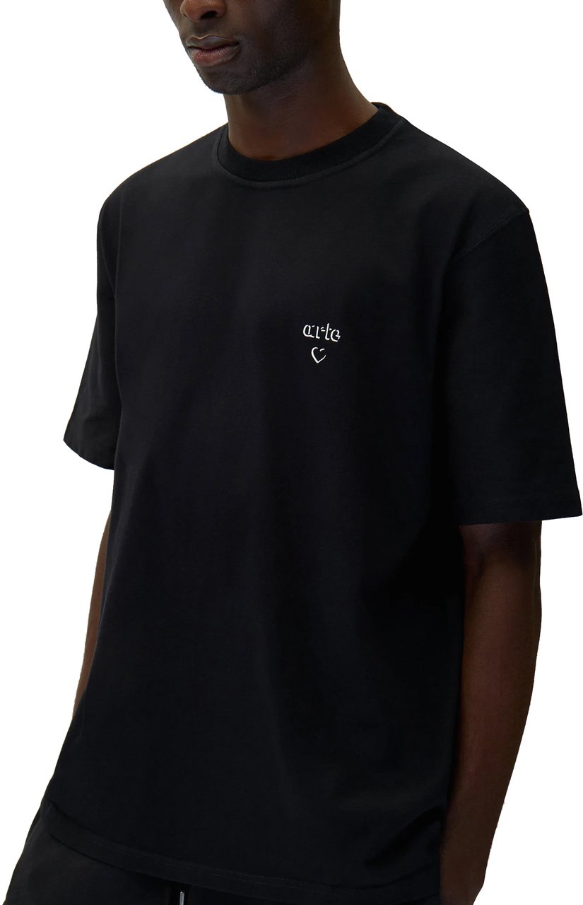 Arte Antwerp T-Shirt Arte Heart Nera Zwart
